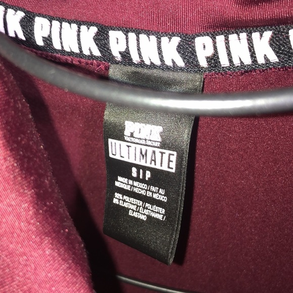 Pink Victoria’s Secret ultimate neon sweatshirt size small orange and ma… - Picture 5 of 8